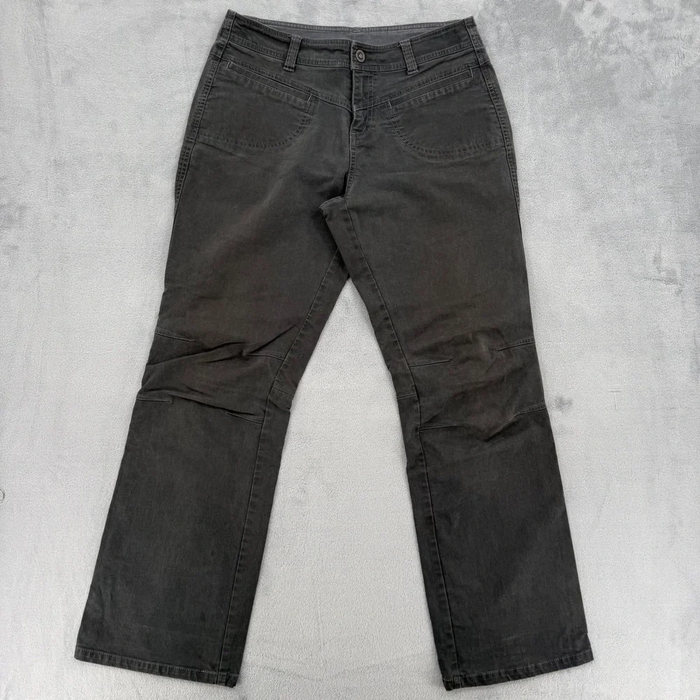 KUHL Women's Gray Outdoor Hiking Cargo Pants Outdoor Size 10 Regular‎